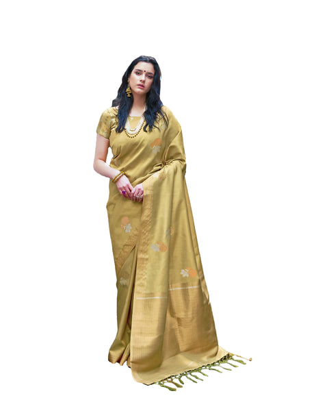 Wear Affair Women's Traditional kainora silk Saree With Designer Blouse