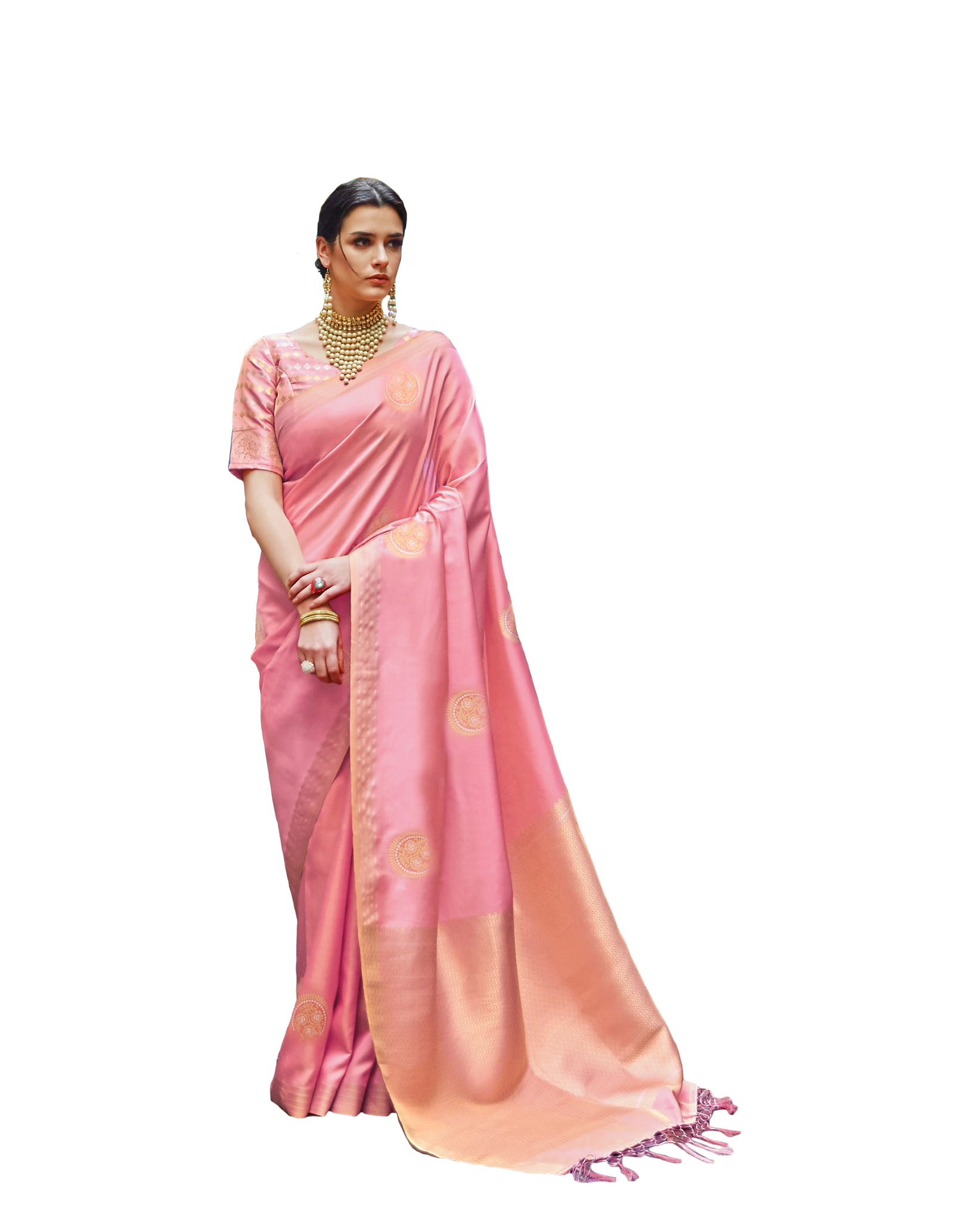 Wear Affair Women's Traditional kainora silk Saree With Designer Blouse