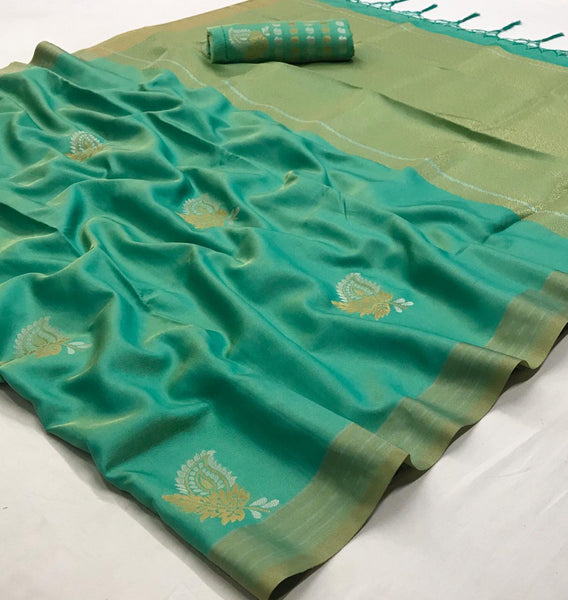 Wear Affair Women's Traditional kainora silk Saree With Designer Blouse